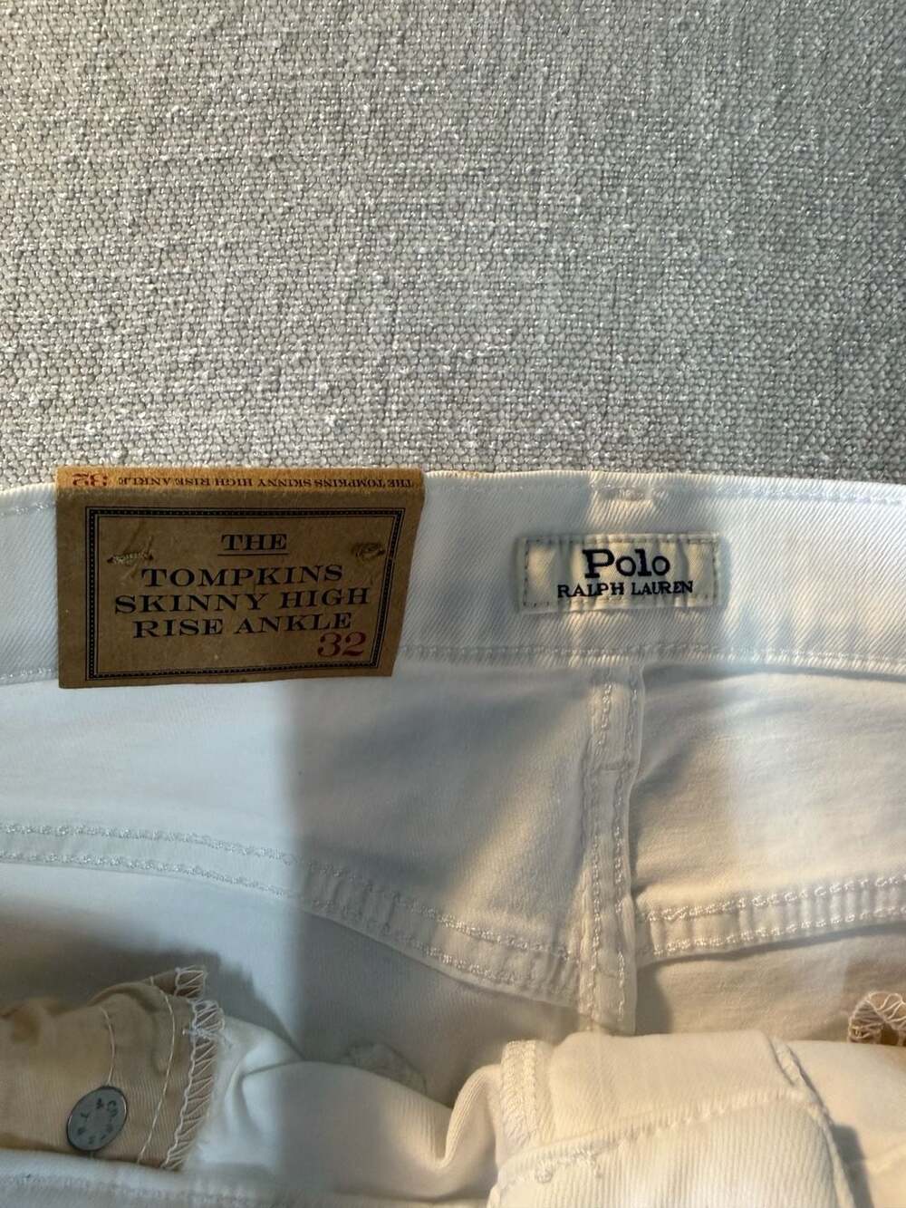 Polo Ralph Lauren The Tompkins Skinny High Rise Ankle Jeans - Picture 5 of 12
